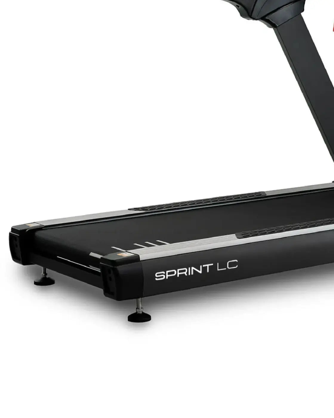 Black sprint lc light commercial treadmill with 3.5 hp motor and sturdy frame compatible with Zwift training