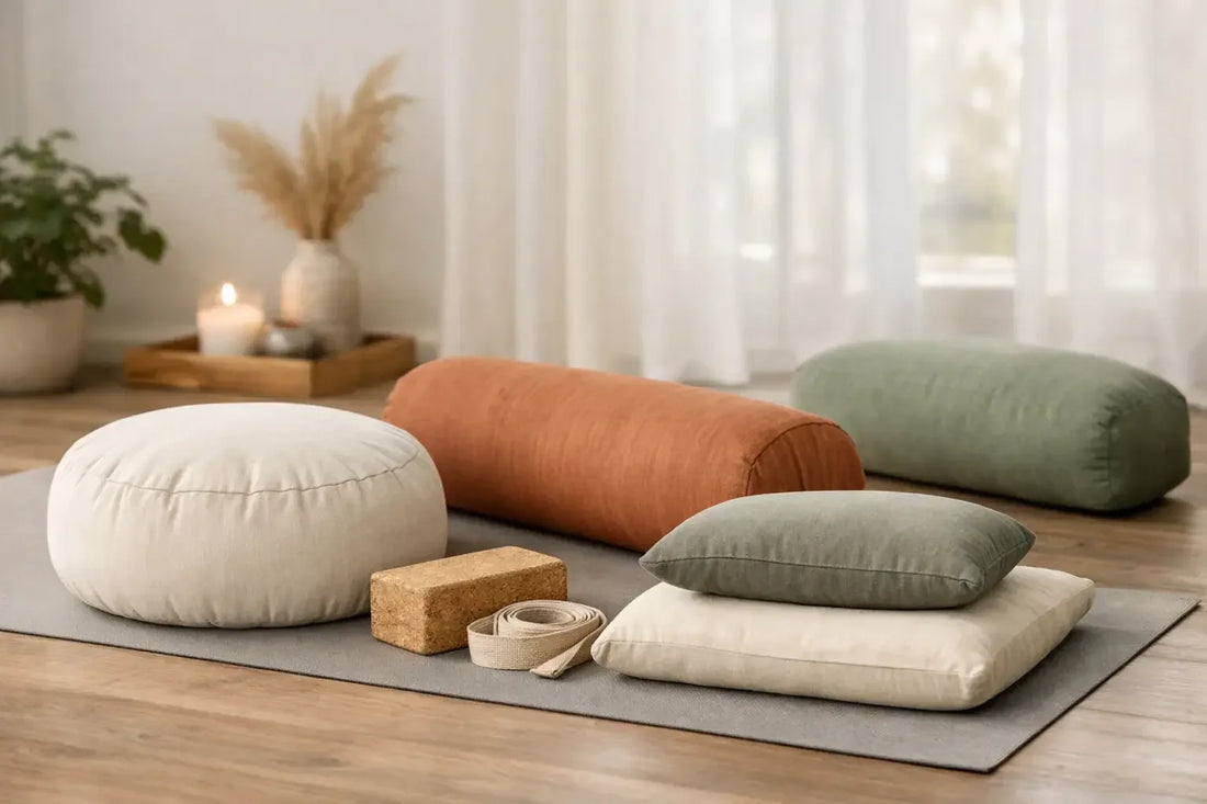 Yoga Cushions, Pillows & Bolsters for Home