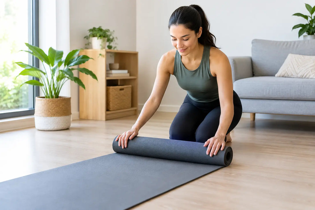 How to Set Up a Yoga Mat at Home Properly