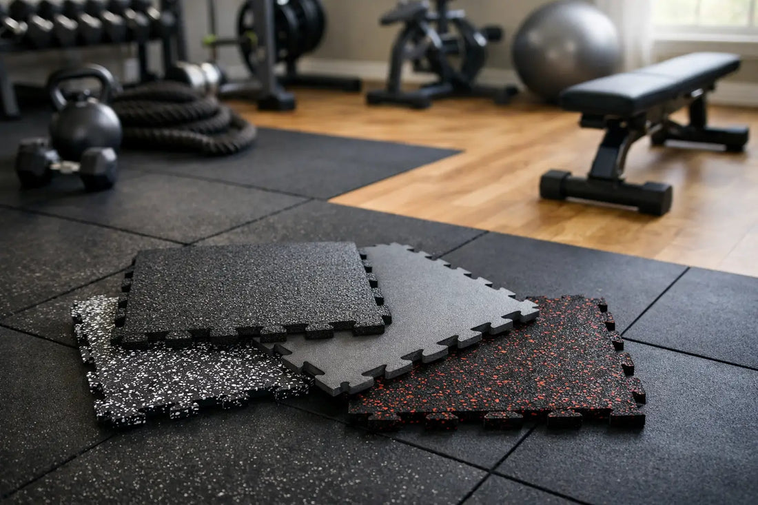 Best Gym Flooring Tiles for Home Gyms