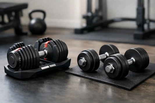 Adjustable Dumbbells vs Fixed Dumbbells for Home Gyms