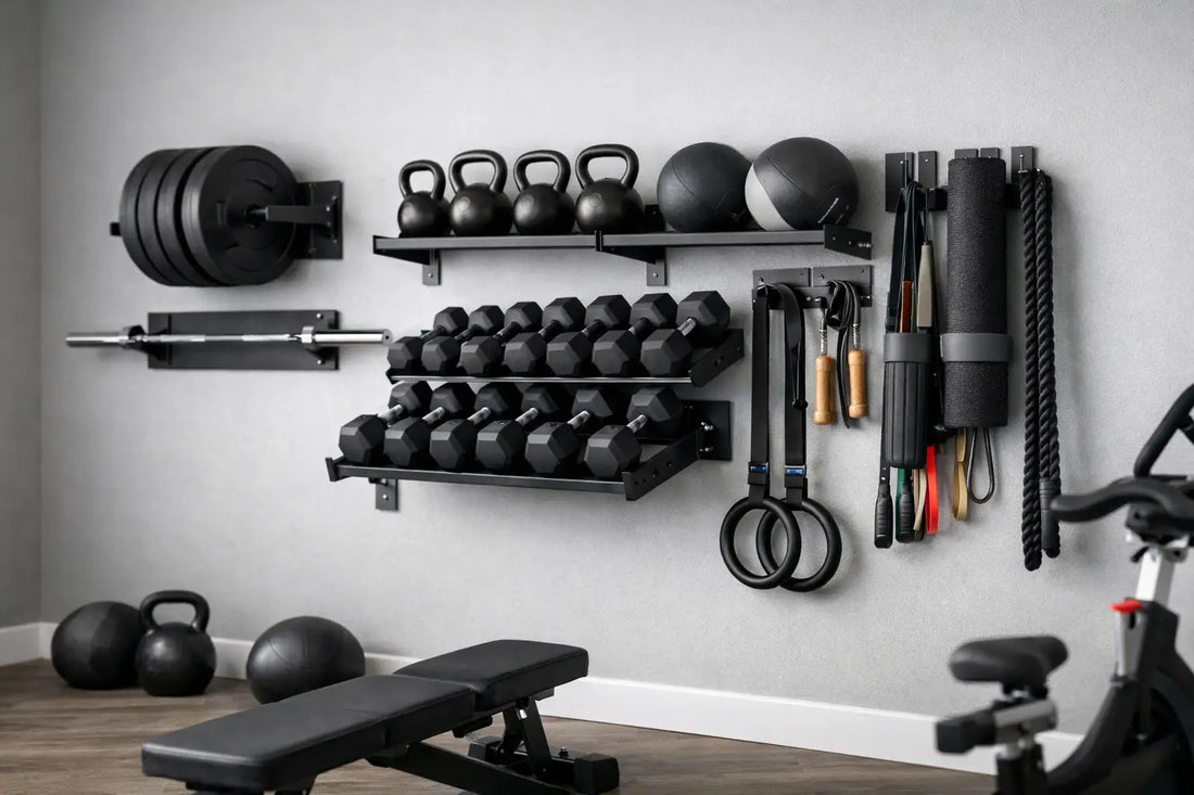 Wall Mounted Gym Storage for Smarter Home Setups