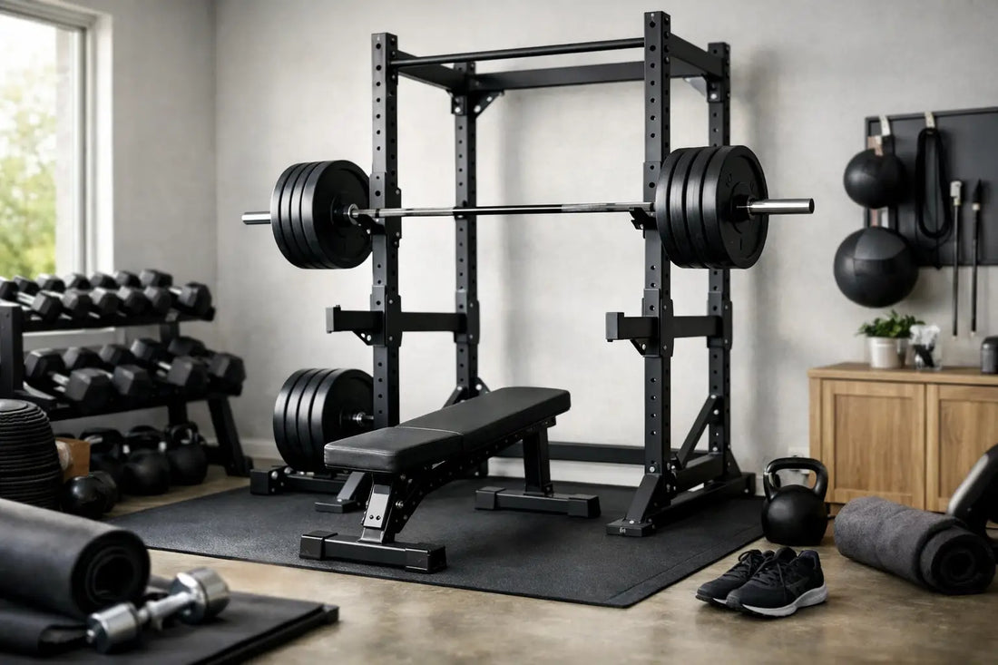 How to Fit Squat Rack in a Home Gym