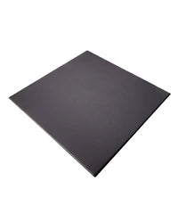 15mm Plain Black Rubber Tile (1m x 1m) Packs 5 or 10 - 5 Pack - Flooring