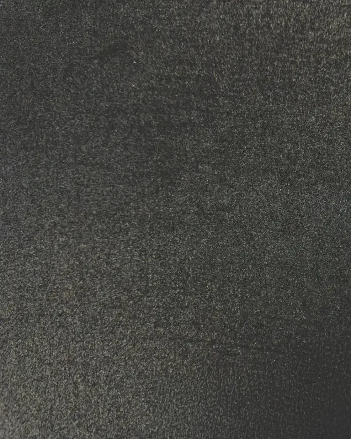 Dark gray fleck 20mm premium black rubber tile with a textured matte finish for home gyms measuring 1m by 0.5m