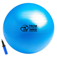 300kg Anti-Burst Swiss Ball with Pump - 75cm - Studio Accessories