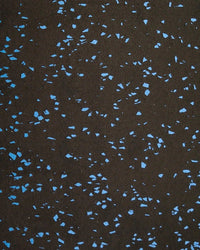 30mm Premium Black Rubber Tile (1m x 0.5m / Blue Fleck) | Home Fitness (Copy) - Flooring