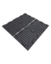 30mm Premium Rubber Tile (1m x 0.5m / 70% Blue Fleck) | UK Delivery - Flooring