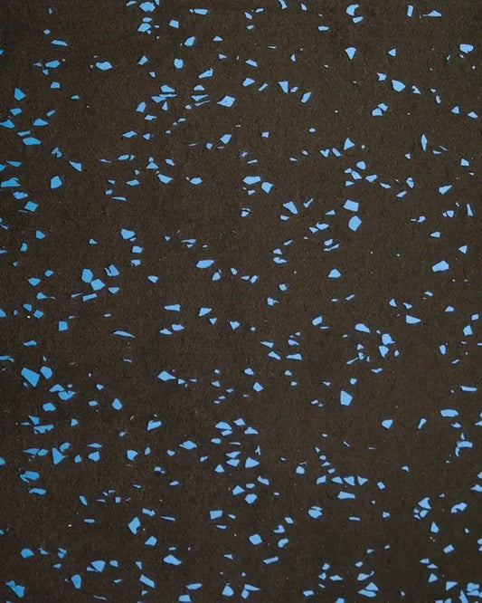 30mm Premium Rubber Tile (1m x 0.5m / Blue Fleck) | UK Delivery