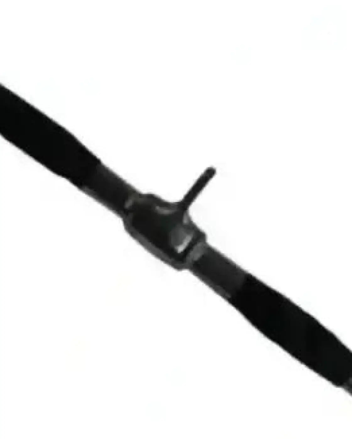 Black cord with metallic clasp for 48 inch standard grip lat pulldown bar wide uk delivery accessory