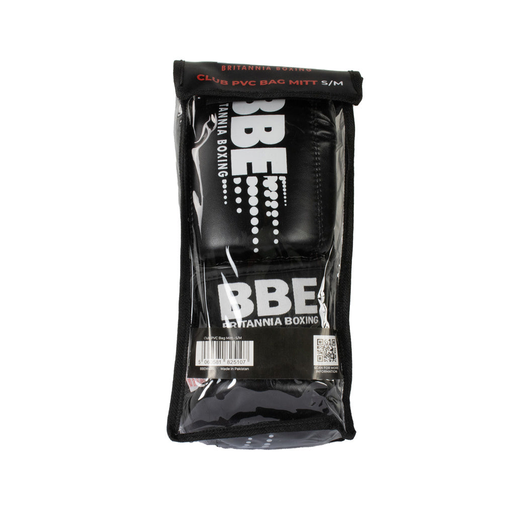 BBE CLUB PVC Bag Boxing Mitts - S/M - Boxing