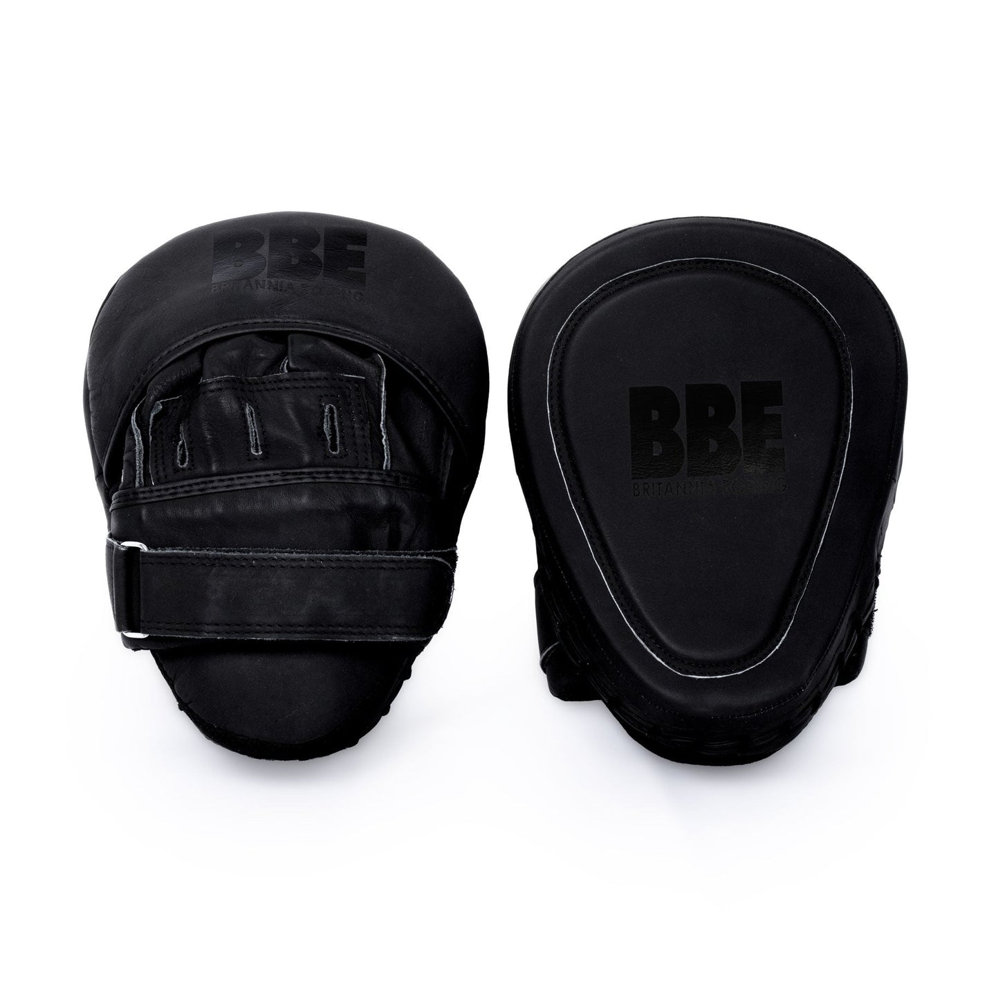 Matte Black Gel Boxing Focus Pads - Boxing