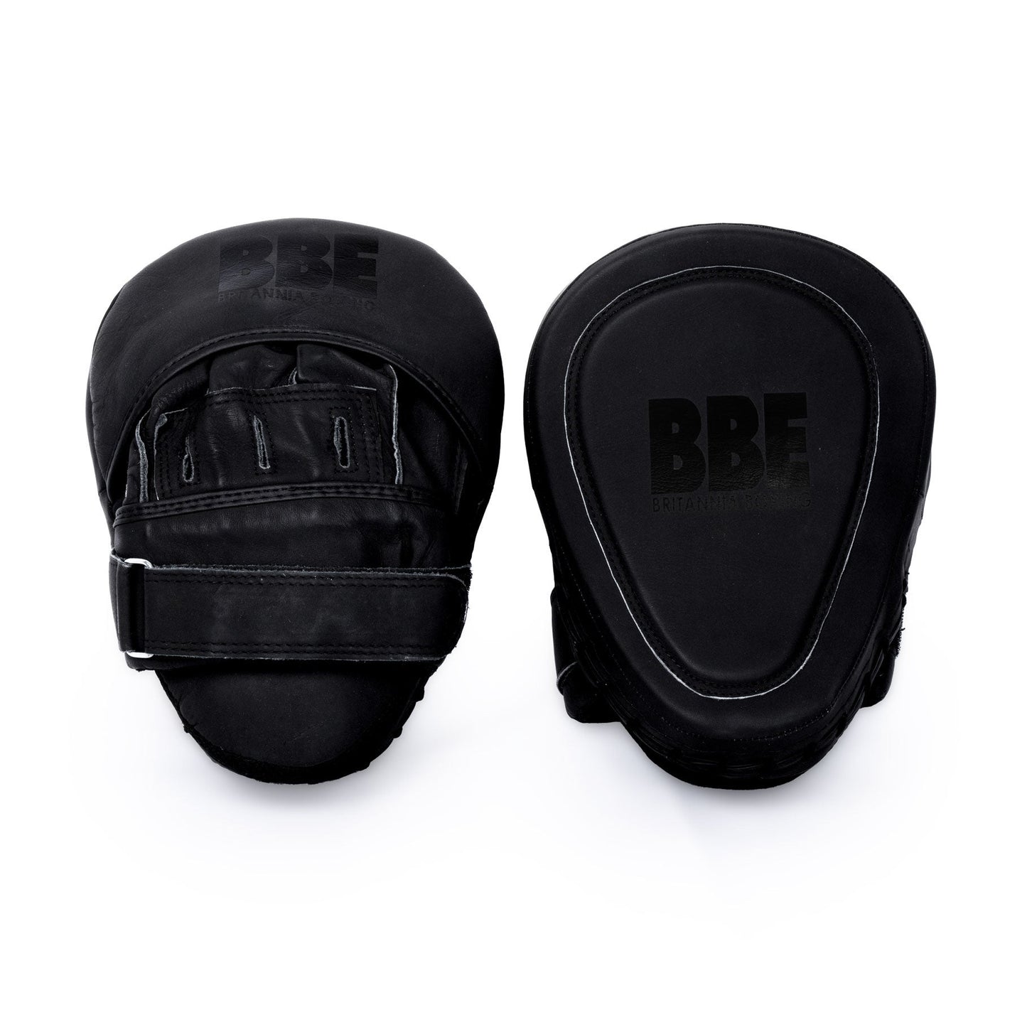 Matte Black Gel Boxing Focus Pads - Boxing