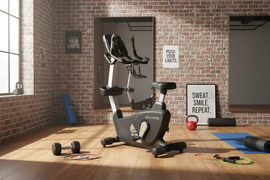 Encore Upright Bike | Self Powered | LCD Screen