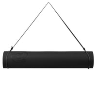 Evolution Eco Yoga Mat with Carry String - 4mm in Black - Studio Accessories
