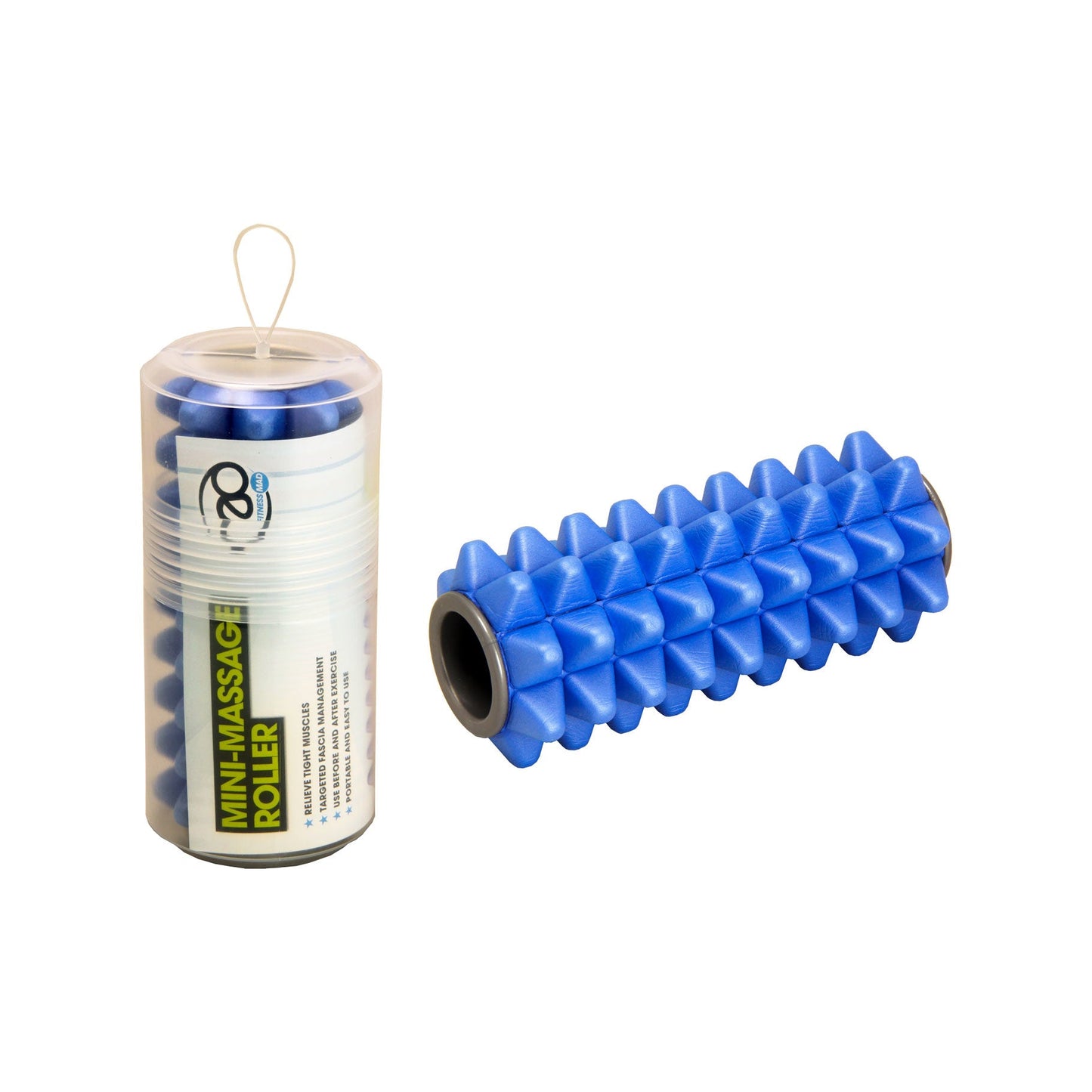 Fitness Mad 16cm Mini-Massage Foam Roller - Studio Accessories