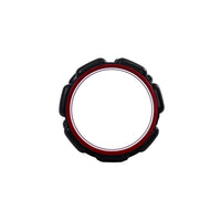 Fitness Mad 32cm Black/Red Vari-Massage Foam Roller - Studio Accessories
