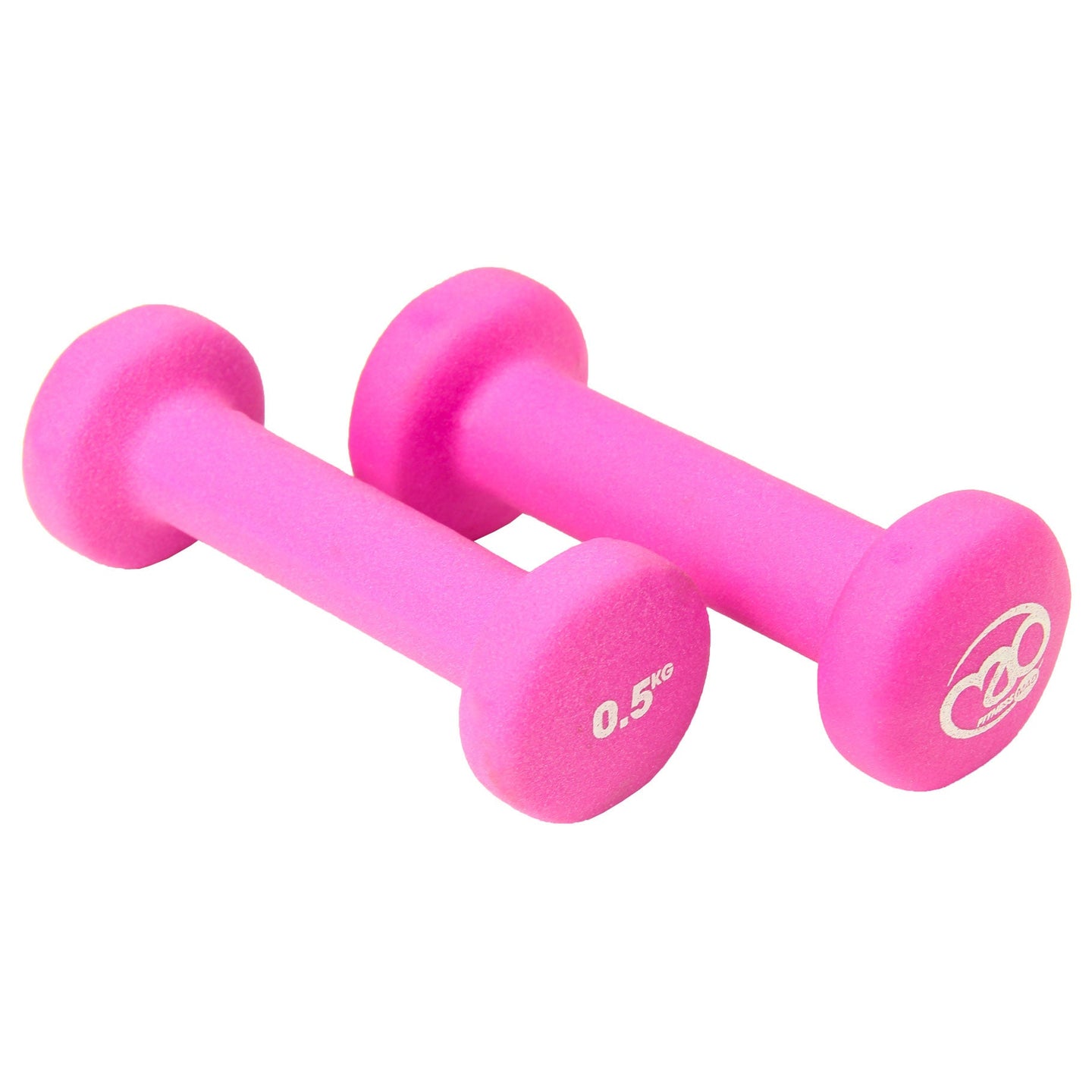 Fitness Mad Neoprene Dumbbells (Pair) - Dumbbells Studio Weights