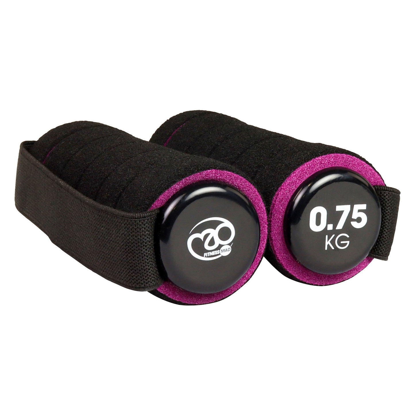 Fitness Mad Pro Hand Weights (Pair) - 0.75kg - Studio Accessories