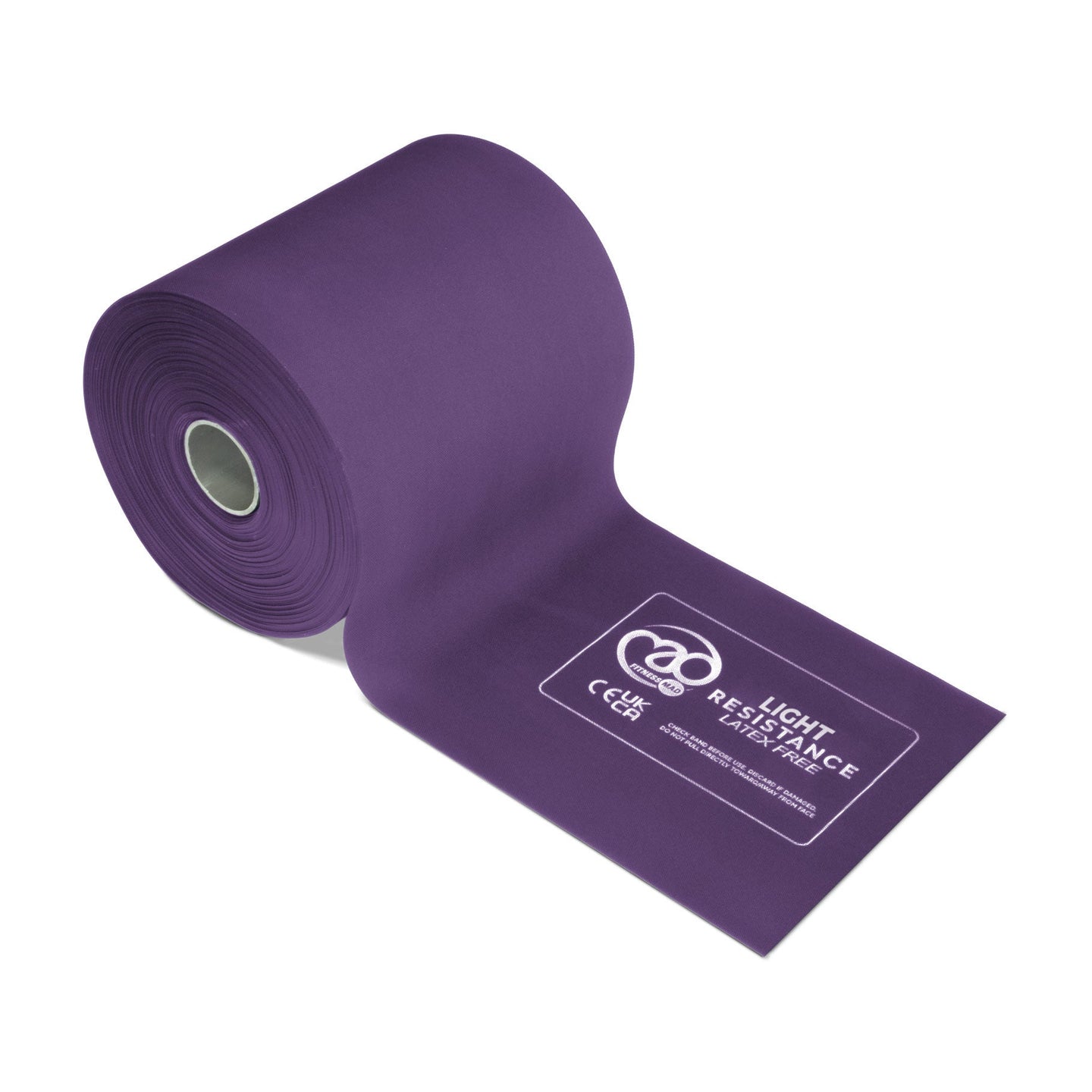 Fitness Mad Resistance Band Roll 15m (Latex Free) - Light - Studio Accessories