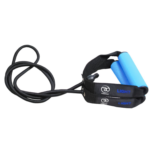 Fitness mad Resistance Tube 0.8m (In PE Bag) - Light - Studio Accessories