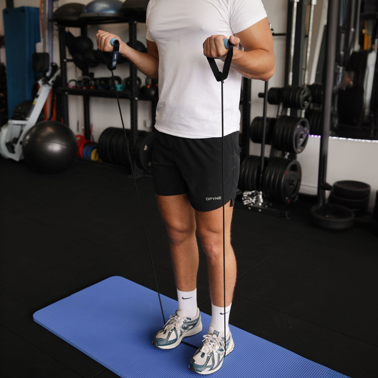 Fitness mad Resistance Tube 0.8m (In PE Bag) - Studio Accessories