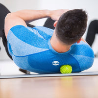 Fitness Mad Spikey Massage Balls - Set of 3 (Blue Green & Grey) - Studio Accessories