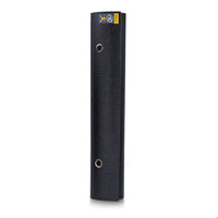 Fitness Mad Warrior II Eyelet Yoga Mat - 4mm in Graphite - Gym Mats