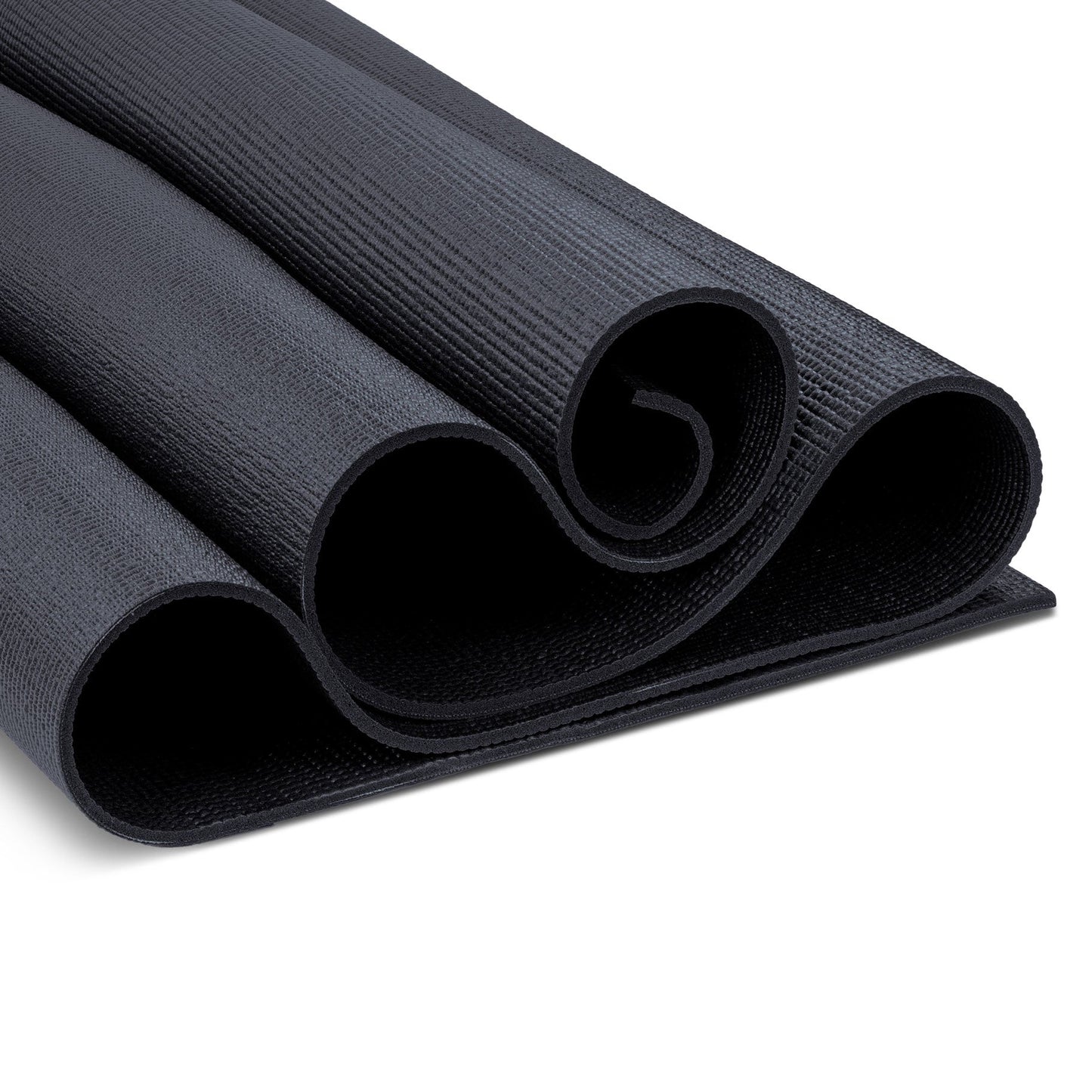 Fitness Mad Warrior II Plus Yoga Mat - 6mm - Graphite - Studio Accessories