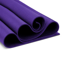 Fitness Mad Warrior II Plus Yoga Mat - 6mm - Purple - Studio Accessories