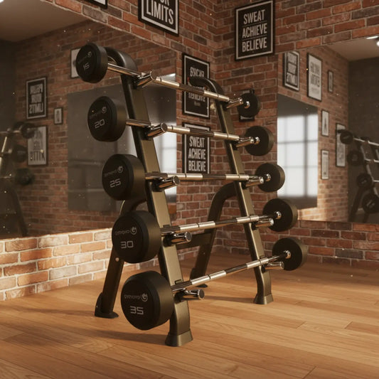 Fixed Rubber Barbell Sets | UK Delivery