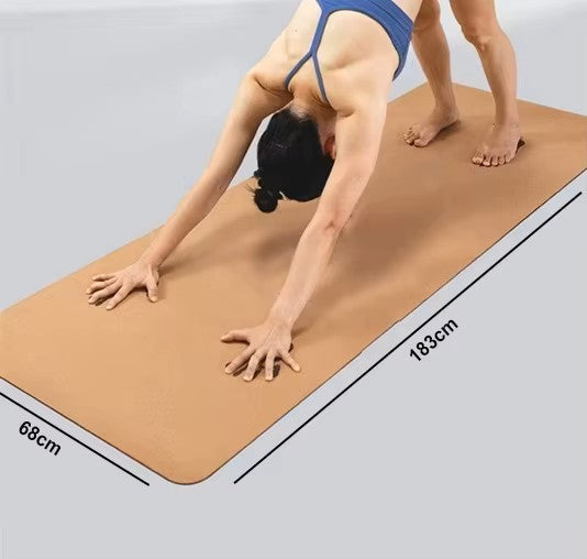 Fytique Cork Non Slip Yoga Mat 6mm - Studio Accessories