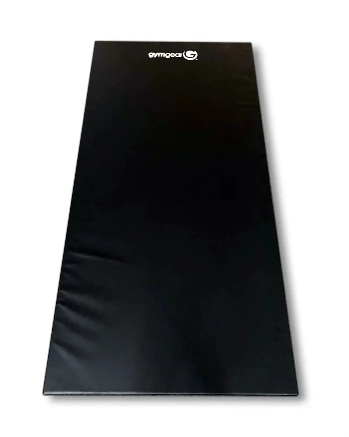 Black gymgear 25mm large stretch gym mat with smooth padded surface designed for home gym use