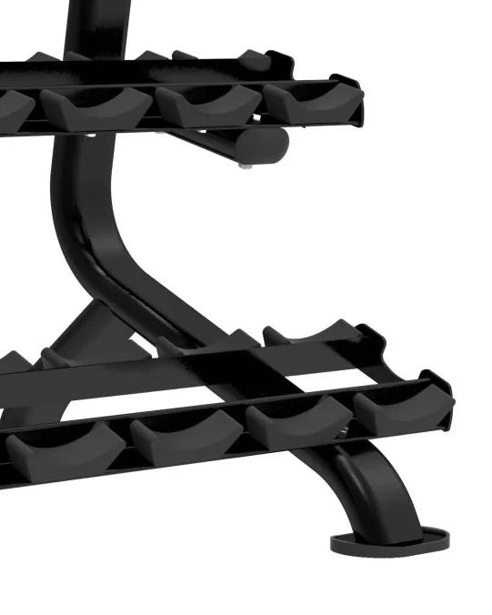 Gym Gear 3 Tier / 12 Pair Dumbbell Rack | Uk Delivery - Storage