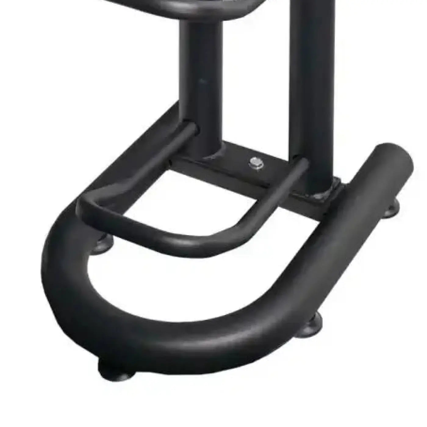 Black metal gym gear 5 ball single sided storage rack with curved base and adjustable height support uk delivery