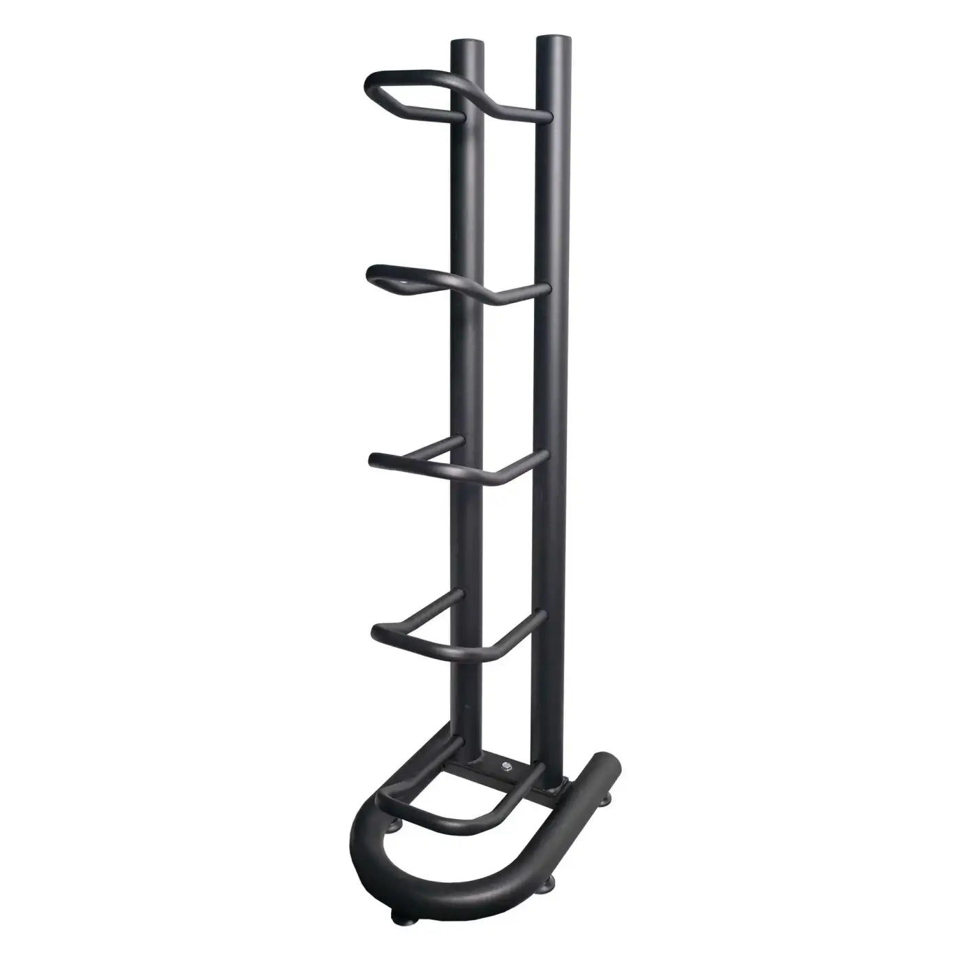 Black metal gym gear 5 ball single sided storage rack with five horizontal bars for dumbbells uk delivery