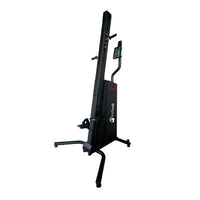 Gym Gear Ascend 2.0 vertical climber black gymglo pull-up machine with digital display and adjustable height for home cardio