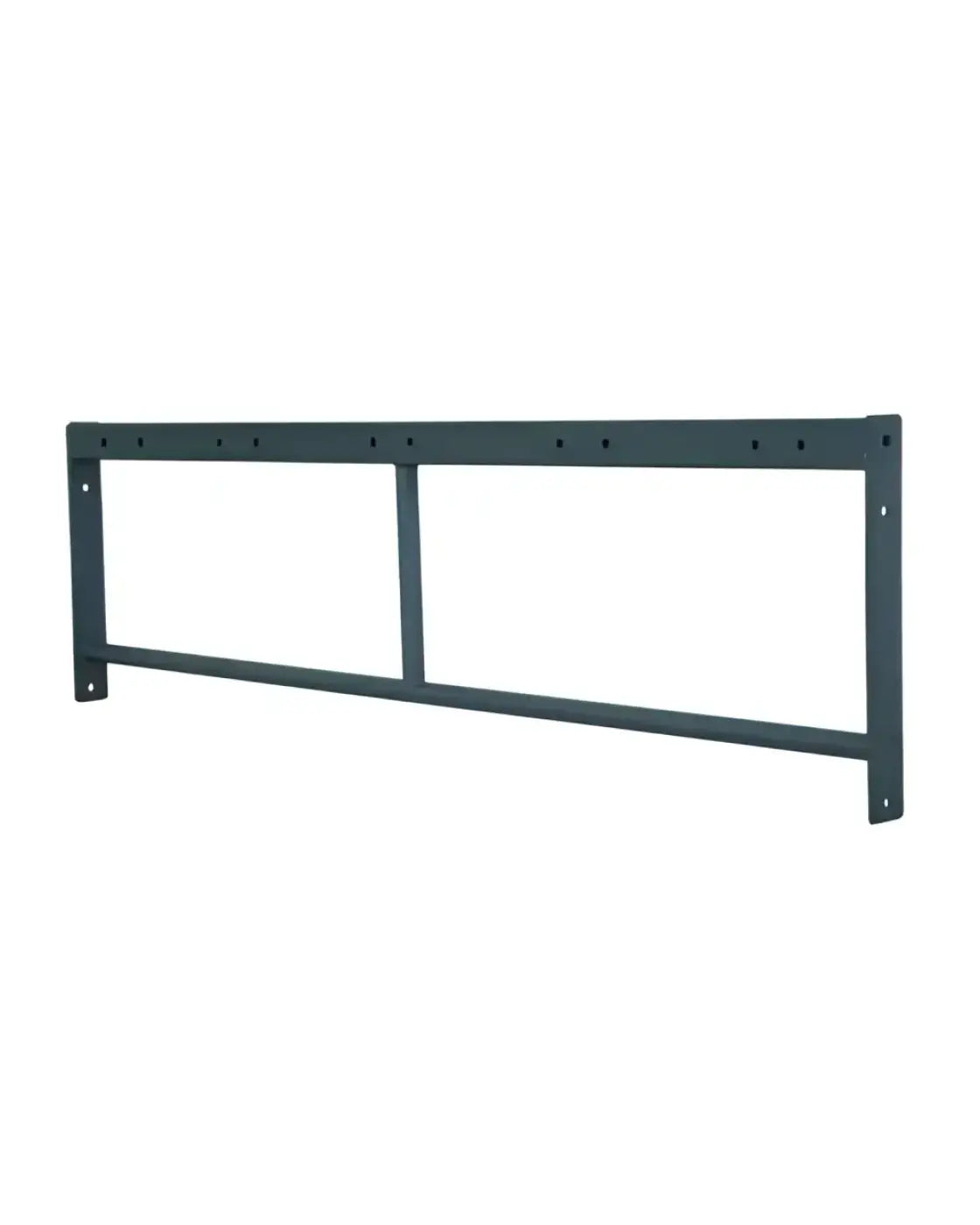 Black metal tv wall mount rectangular frame with mounting holes for gym gear basic pull up frame 168cm uk delivery