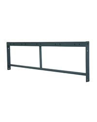 Black metal tv wall mount rectangular frame with mounting holes for gym gear basic pull up frame 168cm uk delivery