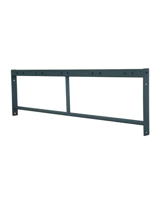 Black metal tv wall mount rectangular frame with mounting holes for gym gear basic pull up frame 168cm uk delivery