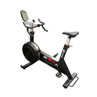 Black and silver gymgear bike max 2.0 upright exercise bike with digital display for home gym use in uk