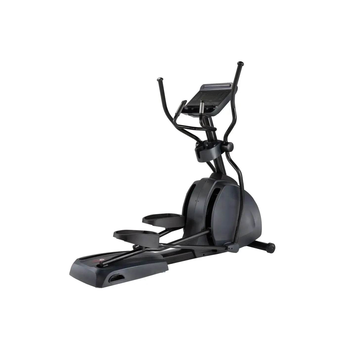 Black gym gear x97 cross trainer elliptical with sleek modern design and adjustable handlebars for home gym use in uk