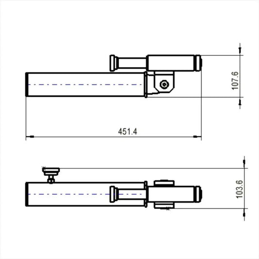 Gym Gear Elite Series, Angled Barbell Attachment | For Home Gyms