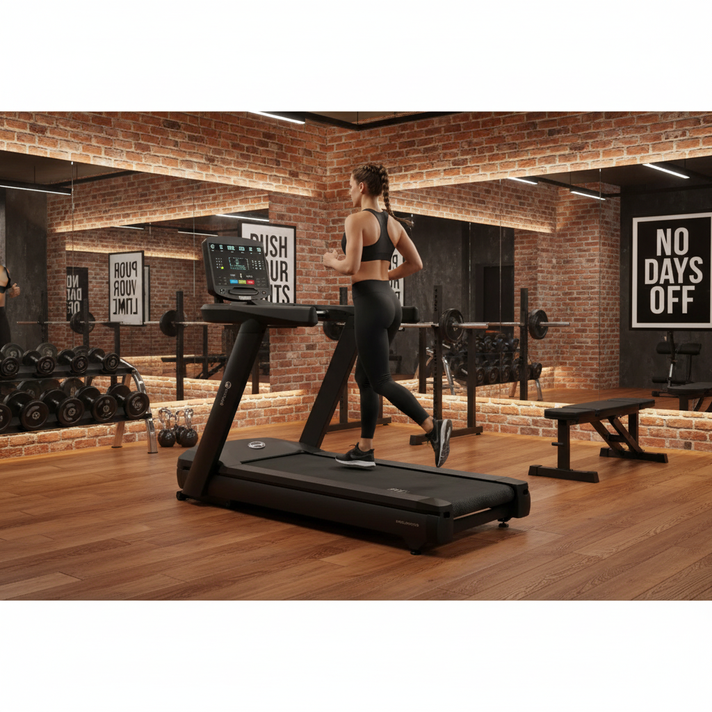 Gym Gear Endurance Series T6 Motorised Treadmill, Home Gym, UK - Treadmill