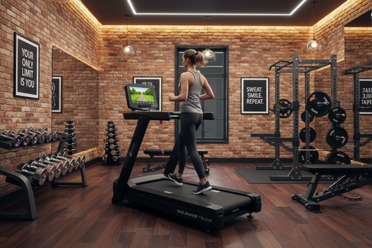 Gym Gear Endurance Touch Fitness Motorised Treadmill — Home Gym — UK