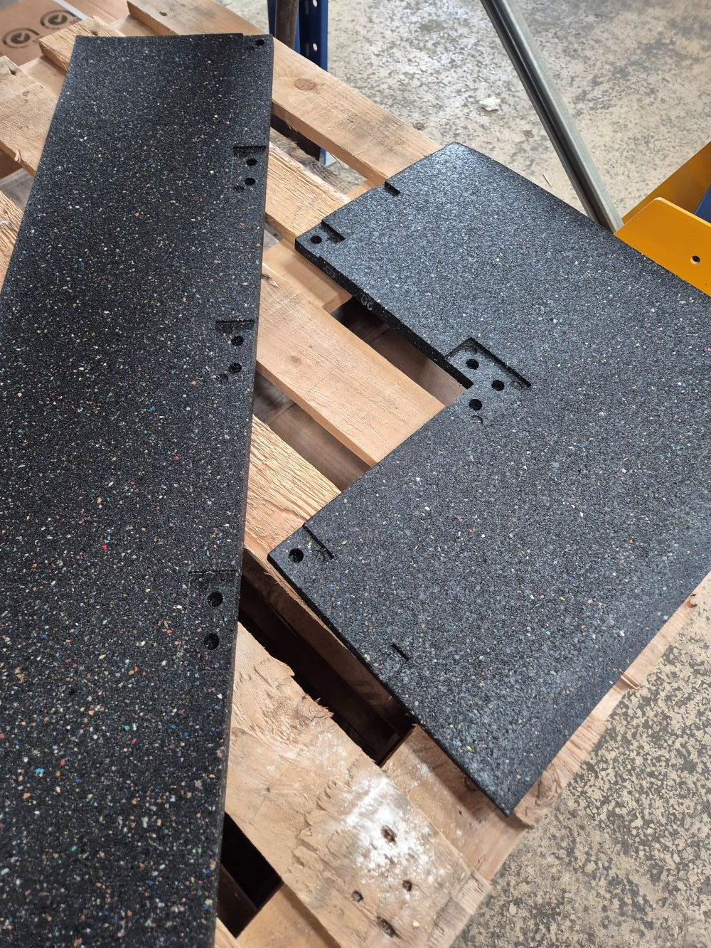 Gym Gear Gym Floor Rubber Edge | Home Workout - Flooring