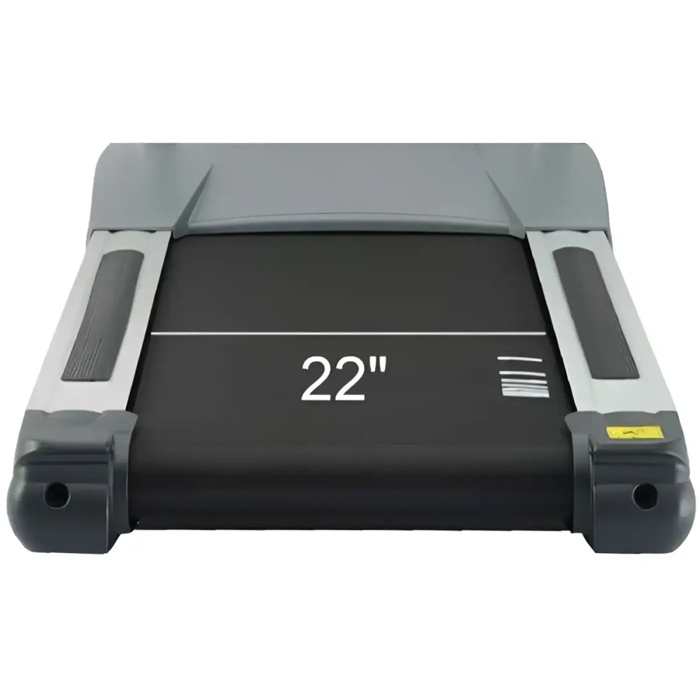 Gray and black gym gear M7 elite series premium treadmill with 22-inch running belt for home gyms