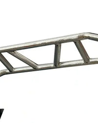 Stainless steel gym gear multi grip chin up bar ladder style rack with polished finish and reinforced diagonal supports