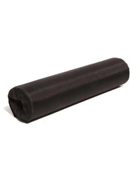 Gym Gear Olympic Bar lifting neck support black cylindrical foam pillow with textured fabric cover for home fitness