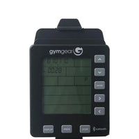 Gym gear row max 2.0 black rowing machine console with digital display and control buttons for home gym uk use
